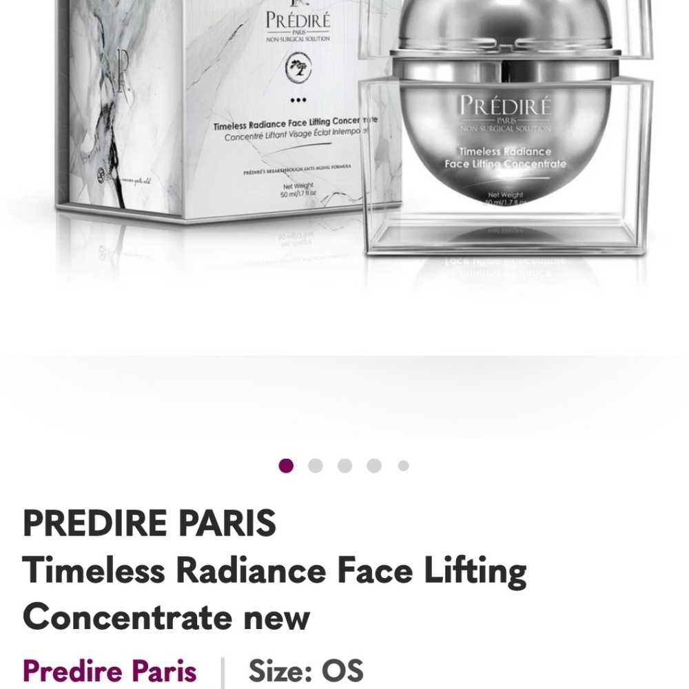 Predire Paris Silver Face Lifting Moisturizer